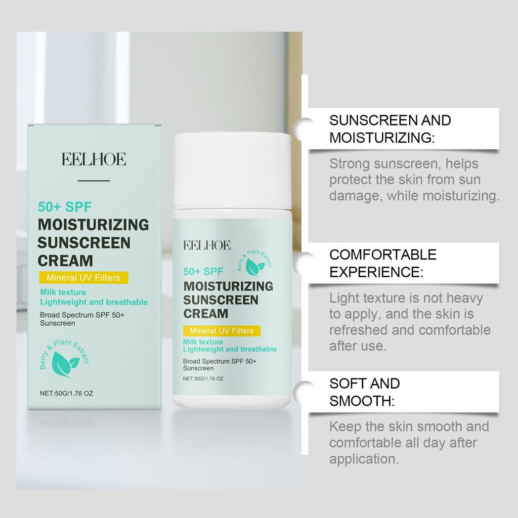 Eelhoe Gentle Moisturizing Protection Cream Lightweight Hydrating Cream For Outdoor Use