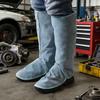 Heat Resistant Industrial Leather Welding Spats Foot Shield Guards Covers For Maximumly Safety In High Risk Areas 2 Pack