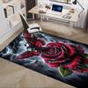 Chair Mat: Gothic Butterfly & Rose Office Carpet Large Size, Home Decor, Sofa Rug, Gift for Office and Living Room