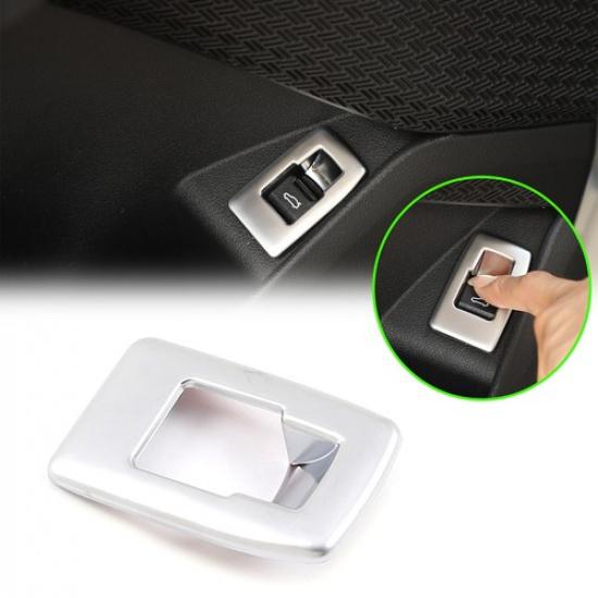 ABS Chrome Car Interior Tailgate Switch Button Trim For BMW X1 U11 -24