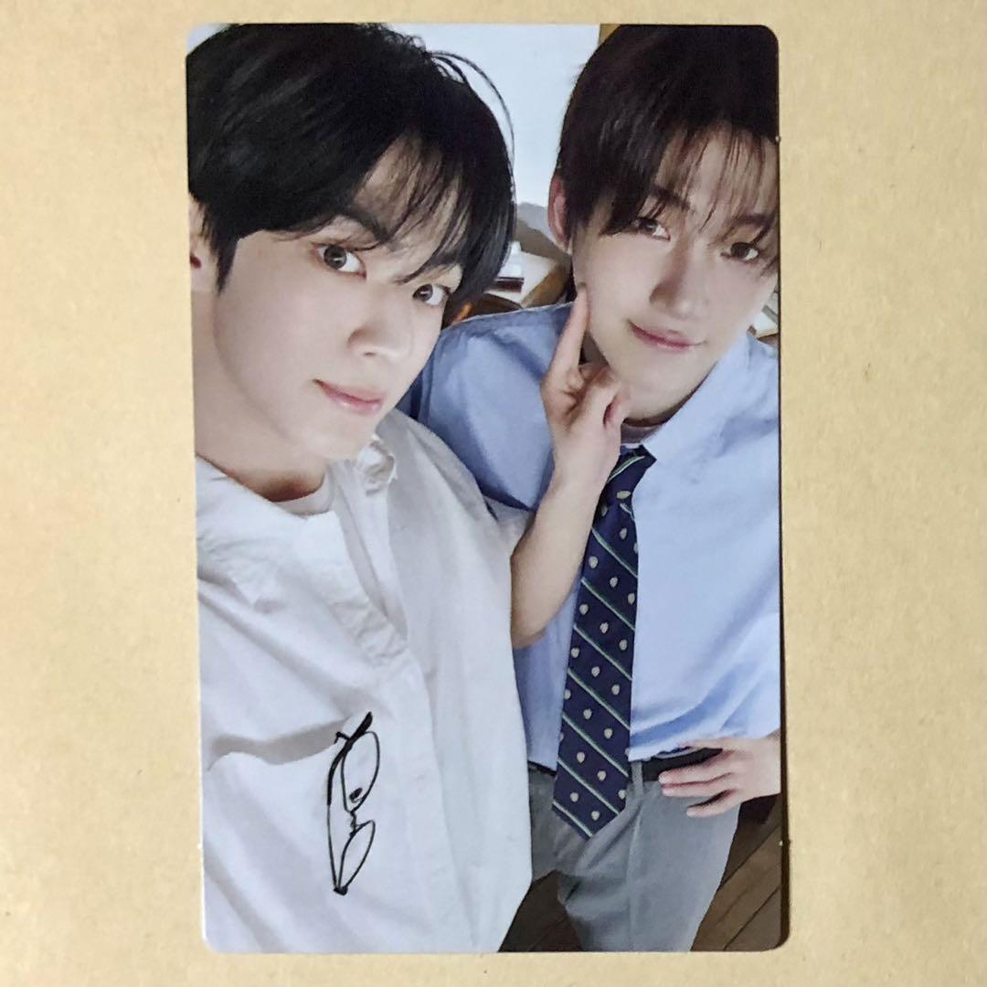

[USED] TWS Nice to Meet You Weverse Edition Dohoon & Jihoon Unit Trading Card Purple