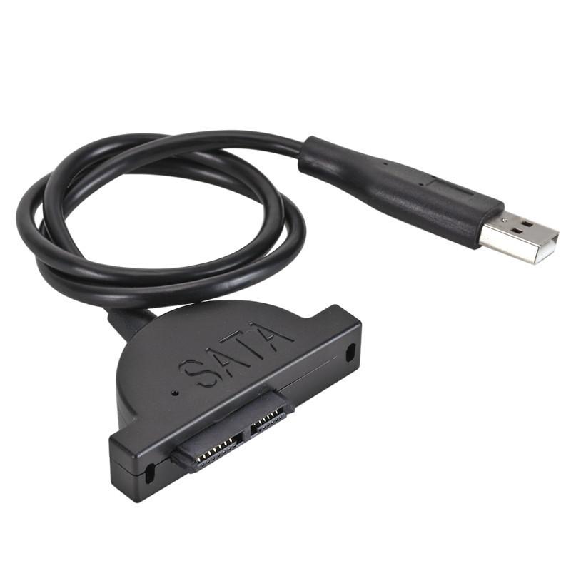 Sata To Usb Adapter Converter Cable 13p For Laptop Odd Cd Dvd Optical Drive