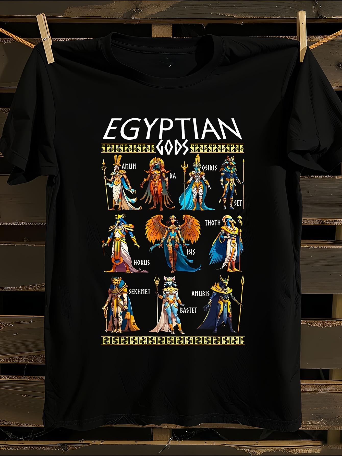 Egyptian Gods Goddesses Graphic Tshirt XXXXL