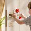 3-Gear Adjustable Door Safety Lock No Drill Safety Lock Childproof Handle Lock  Indoor Safety