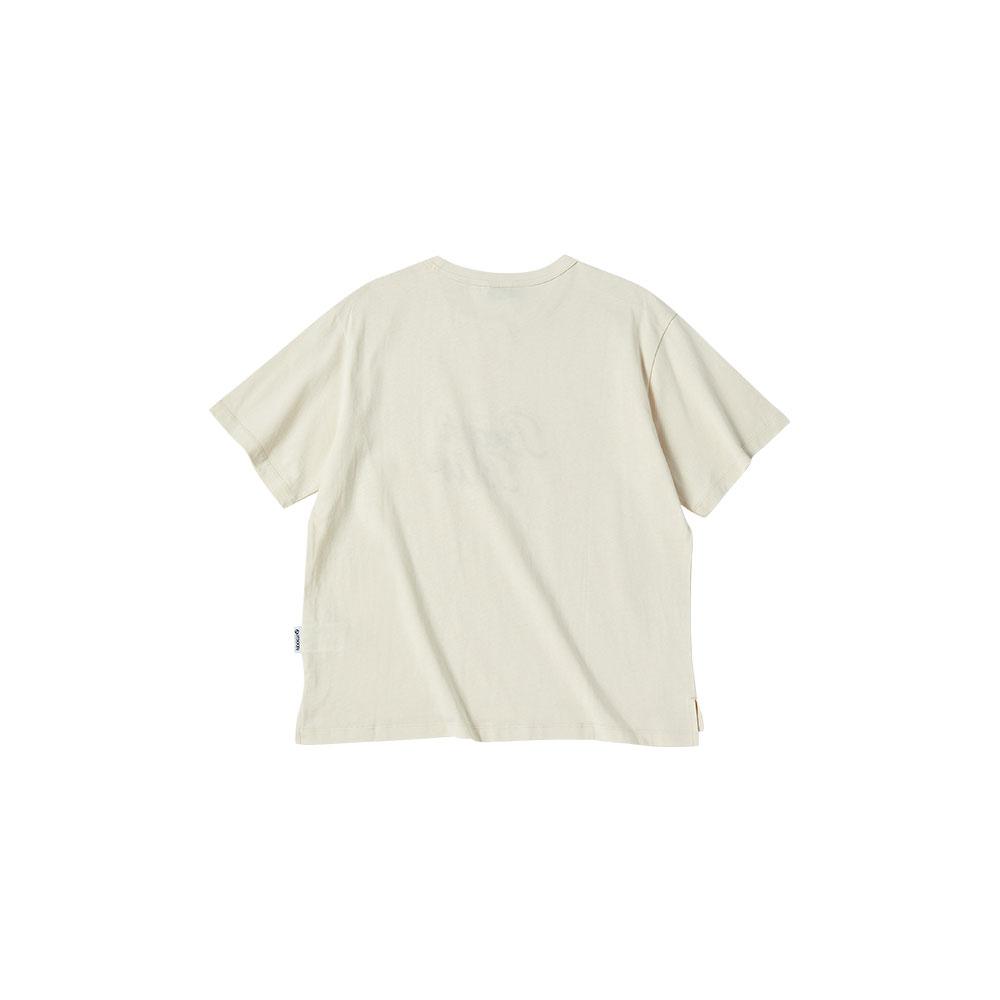 OUTDOOR PRODUCTS Women'S Embroidered Logo Short Sleeve T-Shirt (Cream)