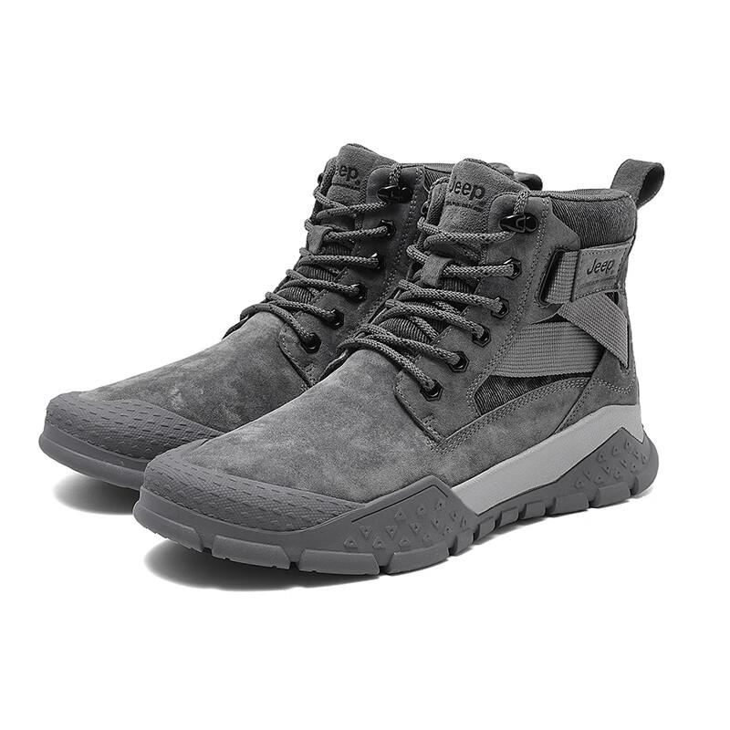 

JEEP Men s Lightweight Thick-Soled Outdoor Hiking Shoes 41