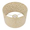 Metal Lamp Shades Hollow Carved Lampshade Modern Style Hollow Lampshade Compatible with E27 E14