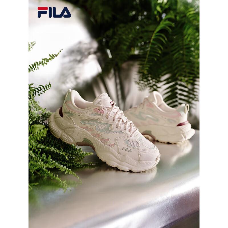FILA Women s Fern Platform Chunky Sneakers 38