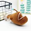 Johnsonii Lantern Melanocetus Fishdevil Fish Plush Toy Doll Accompany Gift