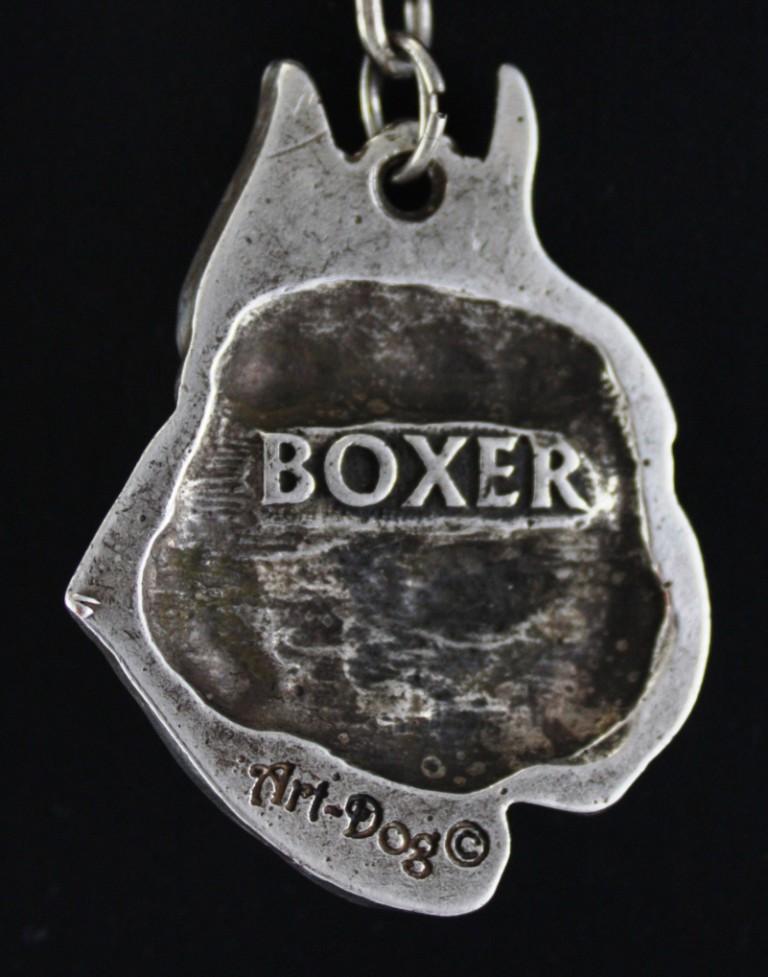 Boxer, German Boxer II - Dog necklace, unique jewellery for the dog fan, unique adder pendant by Art-Dog brand