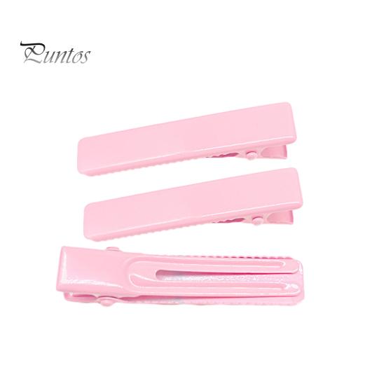 

3 шт., заколка для волос, прочные заколки для волос цвета макарон, стильная заколка для волос «сделай сам», уникальный дизайн, универсальные аксессуары для волос розовый