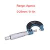 Outside Micrometer Outer Diameter Micrometer Micrometers Tool Measurement for Metric Thickness Outside Micrometers (0-25mm)