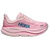HOKA ONE ONE Bondi 9 Abrasion Resistant Breathable Reflective Running Shoes Women's Pink Blue 1162012-RSTP