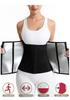 Z Sports Women's Waist Trainer Belt for Slimming and Body Shaping | Running Fitness and Sweating Support.