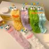 Women Thicker Warm Fuzzy Socks Plush Warm Winter Socks for Sleep Home,Soft Cosy Socks Funny Ankle Crew Socks Streetwear