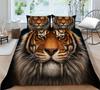 Bedding Two Or Three-Piece Set Tiger Series Polyester Fabric