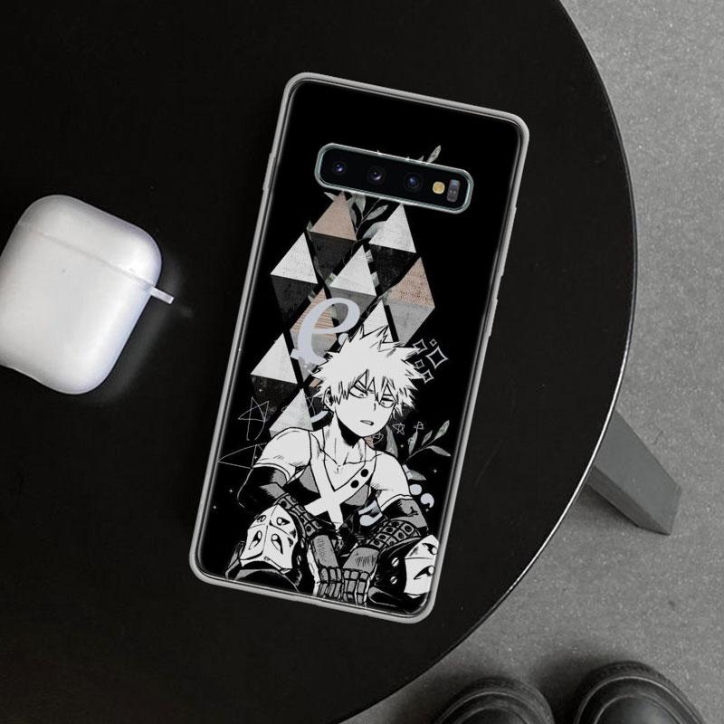MHA Bakugou Katsuki Phone Case Cover for Samsung Galaxy S26 S25 Edge S24 S23 Ultra S22 Plus S21 FE S20 + Art Customized Fundas G