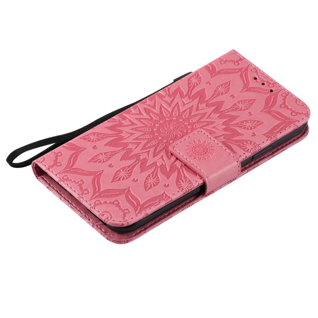 leather sunflower wallet