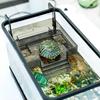 Turtle Dock For Basking Animals Resting Land Pet Turtle Aquarium Basking Dock For Frog Terrapin Salamanders Crabs Tortoise