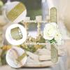 2pz Braccialetti Corsage da Polso Fai da Te Multiuso Corsage Polso Fascetta Floreale Fidanzamento