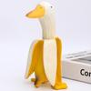 Banana Duck Ornaments Innovative Cute Cartoon Synthetic Resin Banana Yellow Duck Desktop Decoration