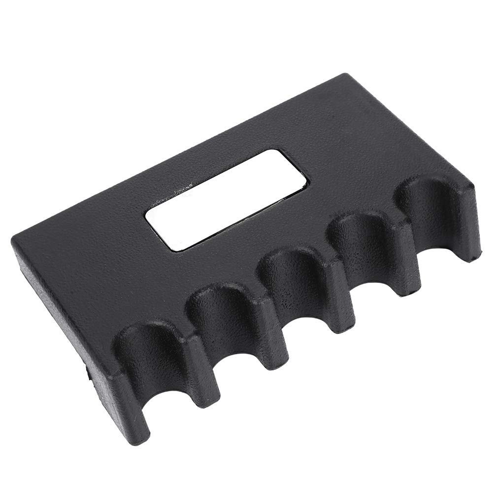 Ongwan Billiard Cue Hard Adhesive Cue Holder with PE Portable and Easy to Install and Black 5-Cue Rack, Bag, Durable, Use,