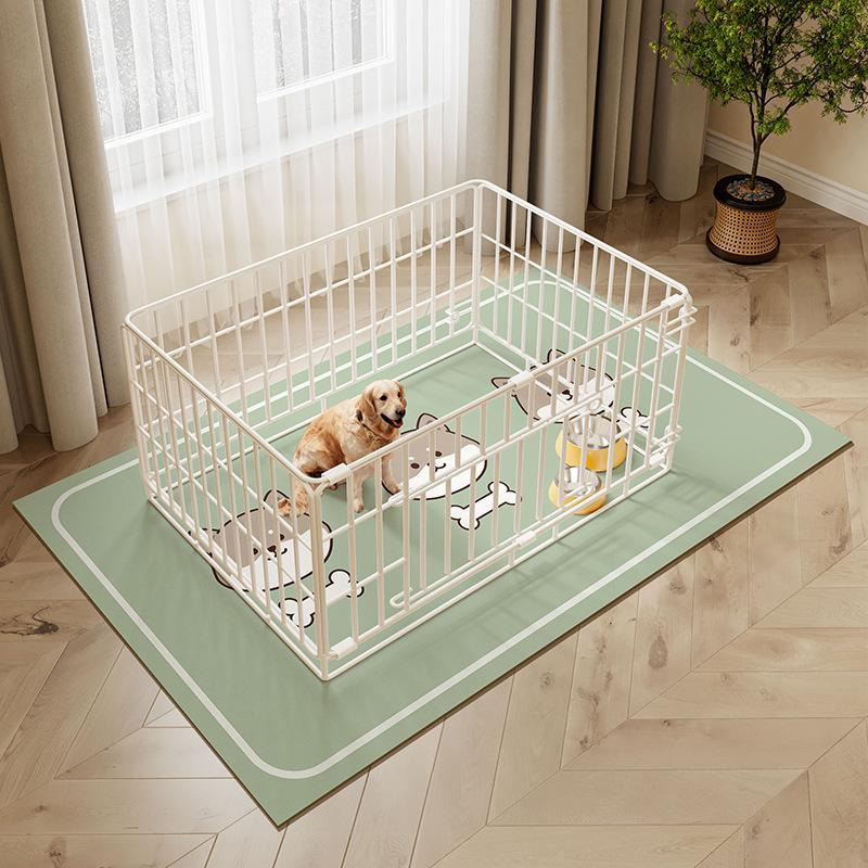 Household Pet Floor Mat, Kennel, Cat Special Urine Pad, Double-Sided Leather Non-Slip Pad, Wipe It Clean, Lazy Cat
