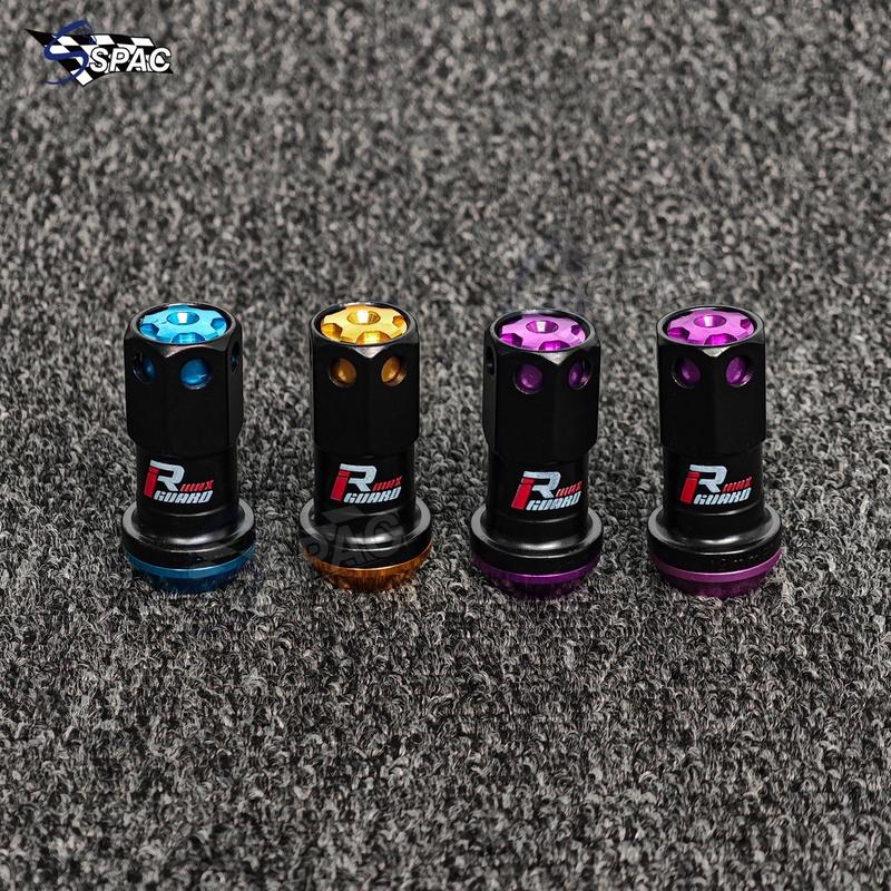 Racing Wheel Lug Nuts Racing Composite Lock Lug Nuts with Security Key M12x1.5/1.25