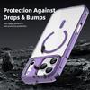 Ice Color Magnetic Suction Applicable IPhone17promax Phone Case Magnetic Suction Transparent Apple 16 Anti Fall Full Cover Protection Case