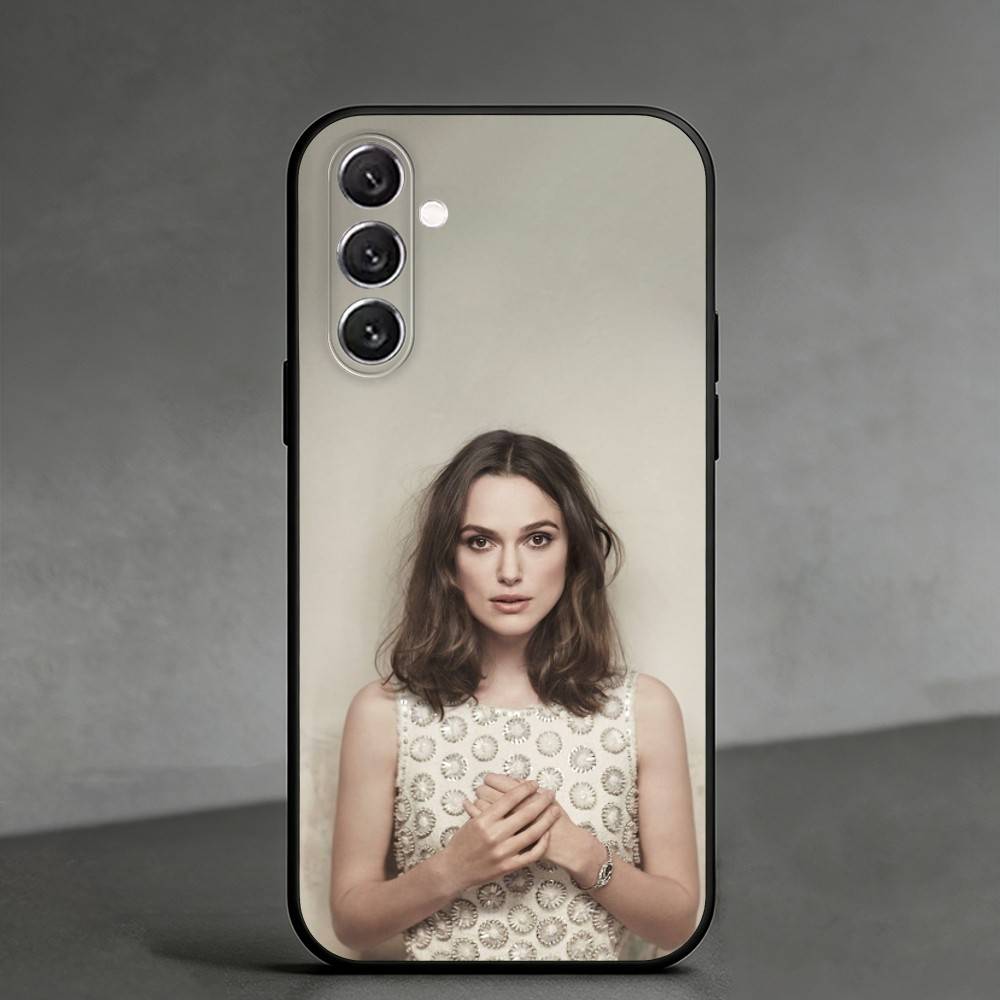 K-Keira Knightley Phone Case For Samsung Galaxy A91,80,73,72 ,71,53,52,32 ,31,22,21s,20,Soft Black Case