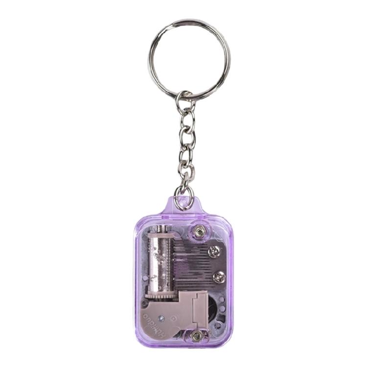 Stylish Music Box Keychain Accessory Portable Music Box Keychain Pendant Charm With Clear Sound Ideal For Daily Use
