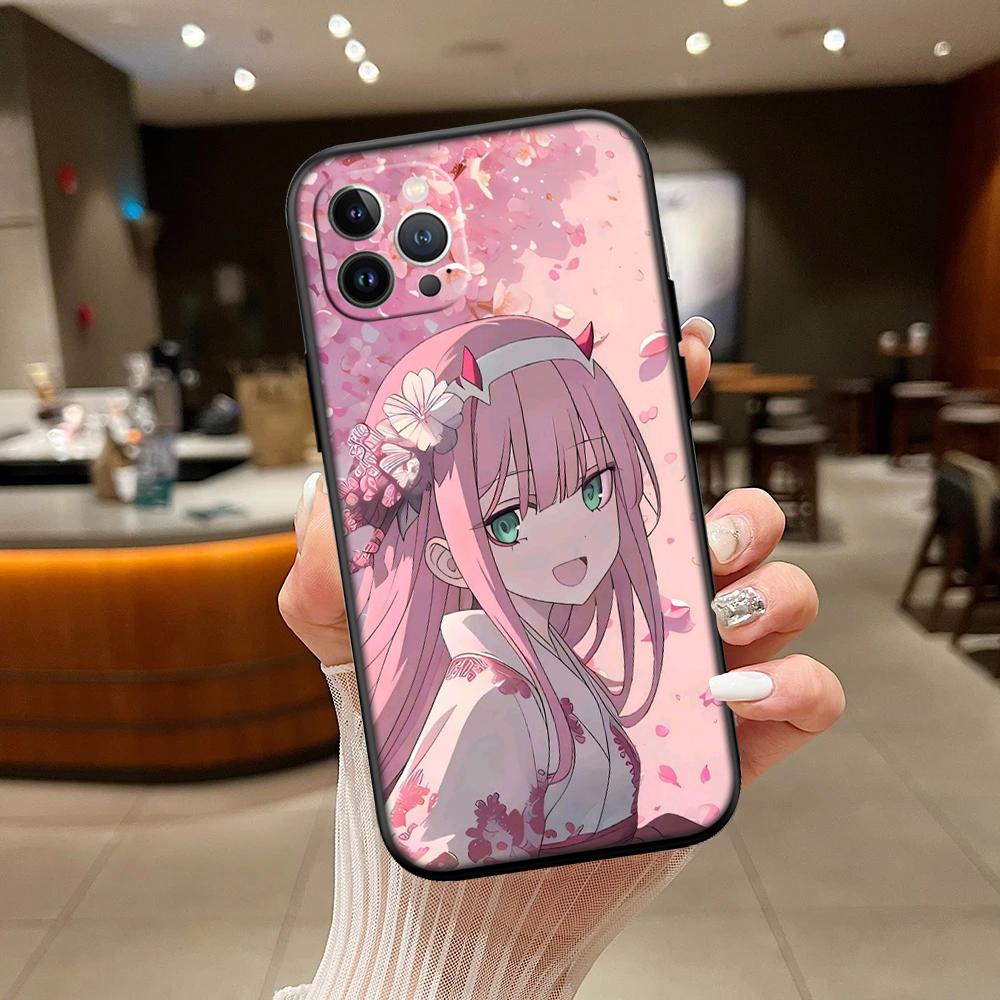 RA34 Zero Two New High-End Shell Phone Case for Redmi Note 10 11 12 Pro Max 10S 10C 10T 11A 11S 12S 12C