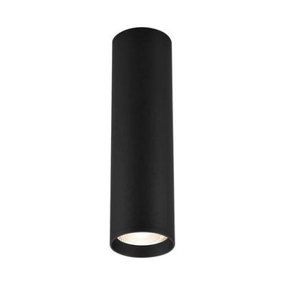 Long Aluminum Spotlight GAMA-5520 Round GU10 35W Black