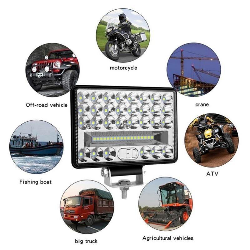 288W terénní nákladní vozidlo lehké řidičské světlo 6palcový lodní čtyřkolka pracovní světelné tyče pro auto příslušenství