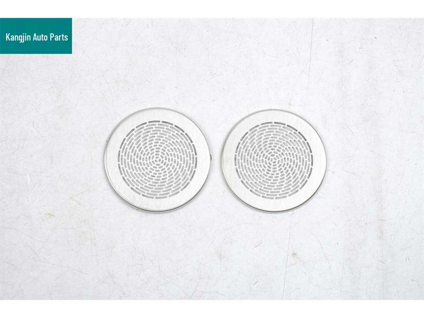 Dustproof Horn Cover for Lantu Taishan Models - Stainless Steel Interior Mod, Silver.