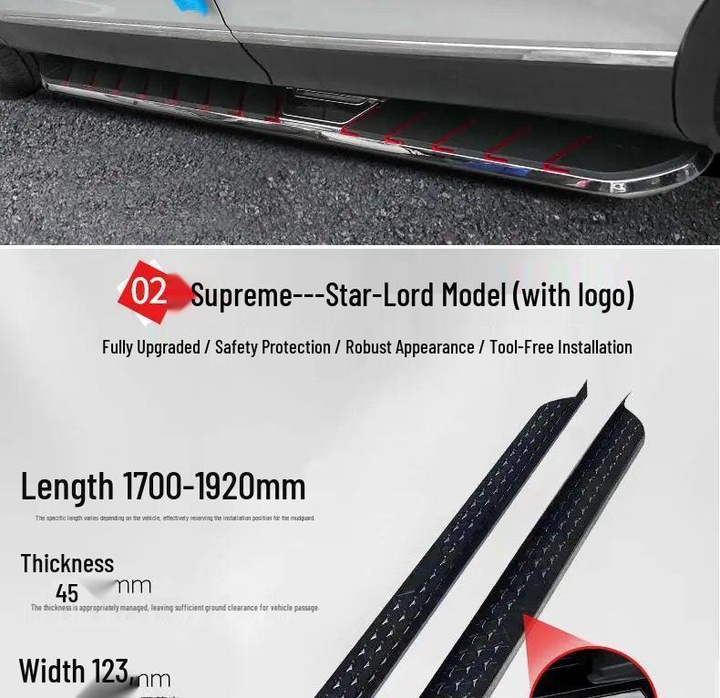 Xingyue L Original Footrest & Welcome Side Steps Pedals