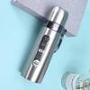 304 Stainless Steel Bullet Thermos 500ml with Lanyard, Insulated Engraved Water Cup for Business or Office Gift