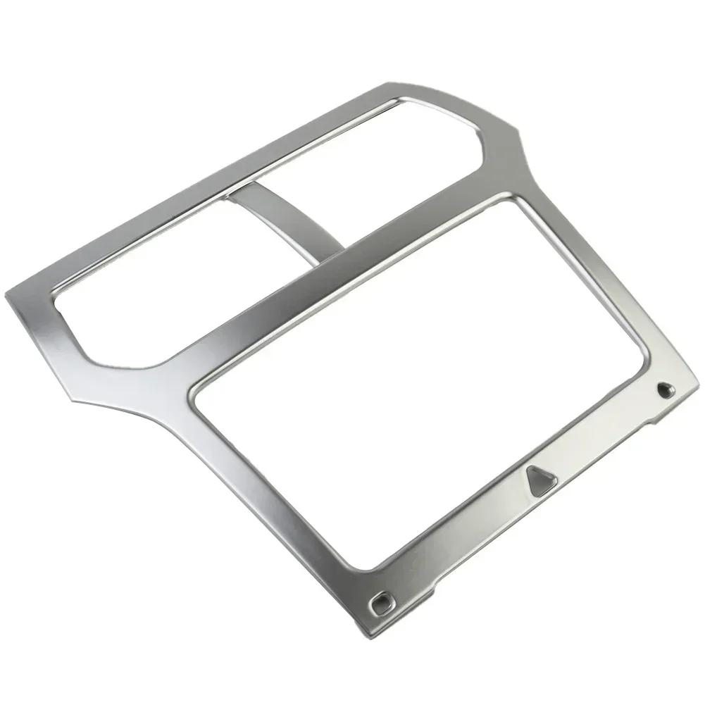 Center Console Trim Dashboard Trim Interior Matte Silver Parts Replacement Accessories For Ford Explorer 11-15