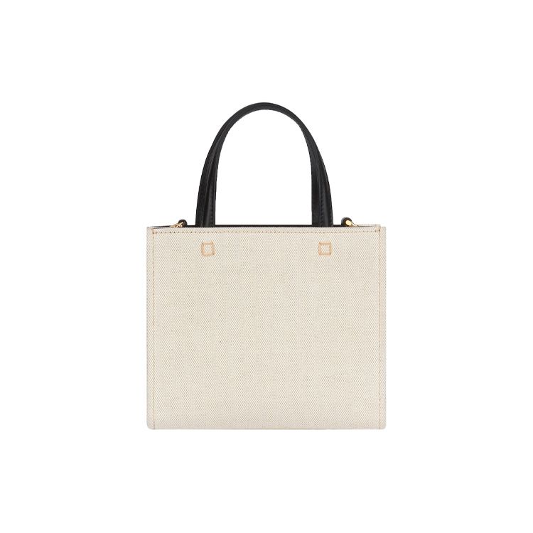 Givenchy G Tote Mini Shopping Bag Beige/Black Women Shoulder bags Cream BB50N0B1DR-255