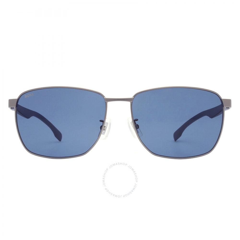 

Hugo Boss Blue Rectangular Men s Sunglasses BOSS 1469 F SK 0R81 KU 62