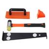 23 Pcs Set Laminate Flooring Tools Double Faced Mallet CRV Steel Pull Bar Tapping Block and 14in
