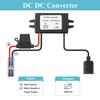 YBBOTT To 5V 3A 15W Converter Power Converter for Electric LED Truck DC-DC 8V-32V Step-Down Converter, DC-DC USB, 12V/24V Converter, DC-DC Step-Down