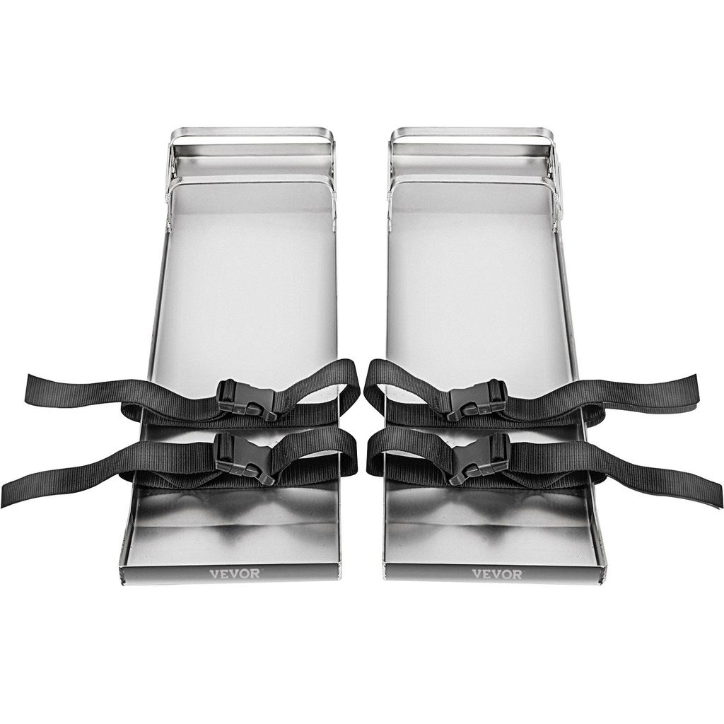 VEVOR Concrete Knee Boards 30'' X 8'' Slider Knee Boards, Kneeler Board Stainless Steel Kneeboards