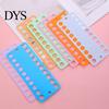 Craft Thread Management Tool 10Pcs Plastic Winding Board, 10 Colors Embroidery Floss Organizer, Cross Beginners Accessories Stitch Holder Bobbin