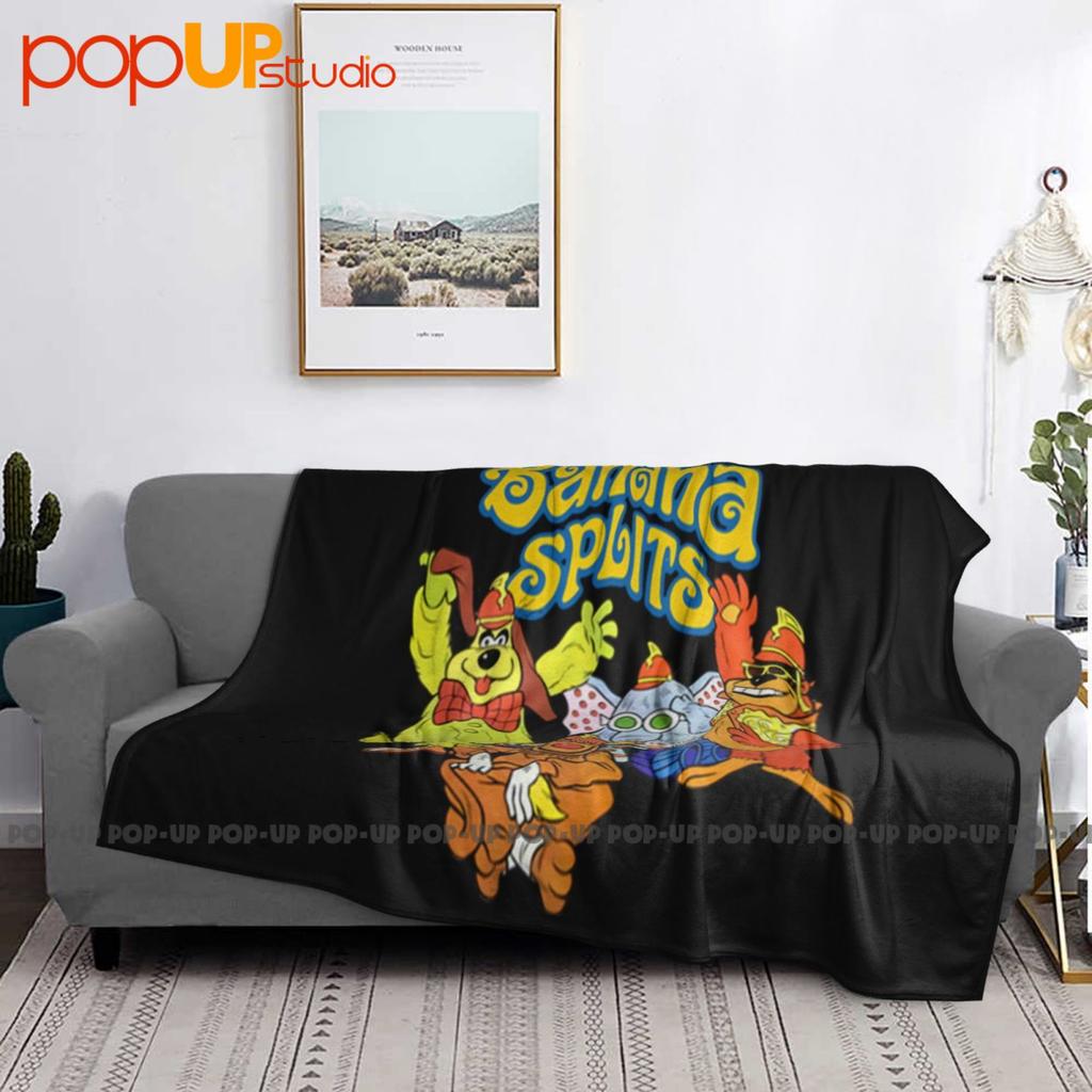 The Banana Splits Cartoon Hanna Barbera Ultra-Soft Blanket Quilt Winter Sofa Cover Bed Covers