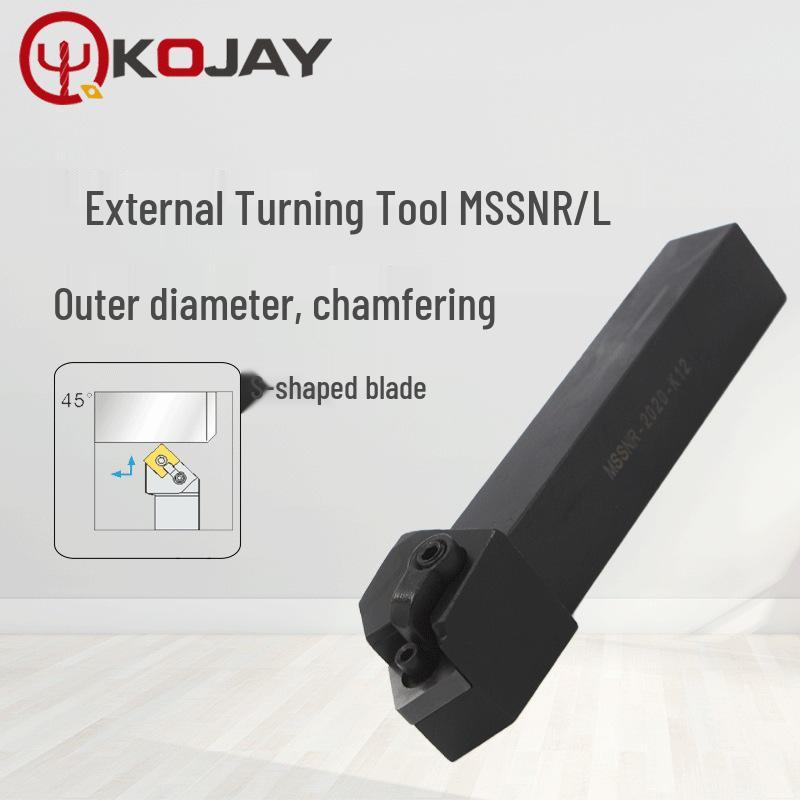 Genuine KOJAY MSSNL3232P19 External Turning Tool Holder for CNC Lathe