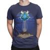 Shovel Yoga Knight Funny Graphic 100 Cotton TShirt Shovel Knight Tops Tees For Unisex