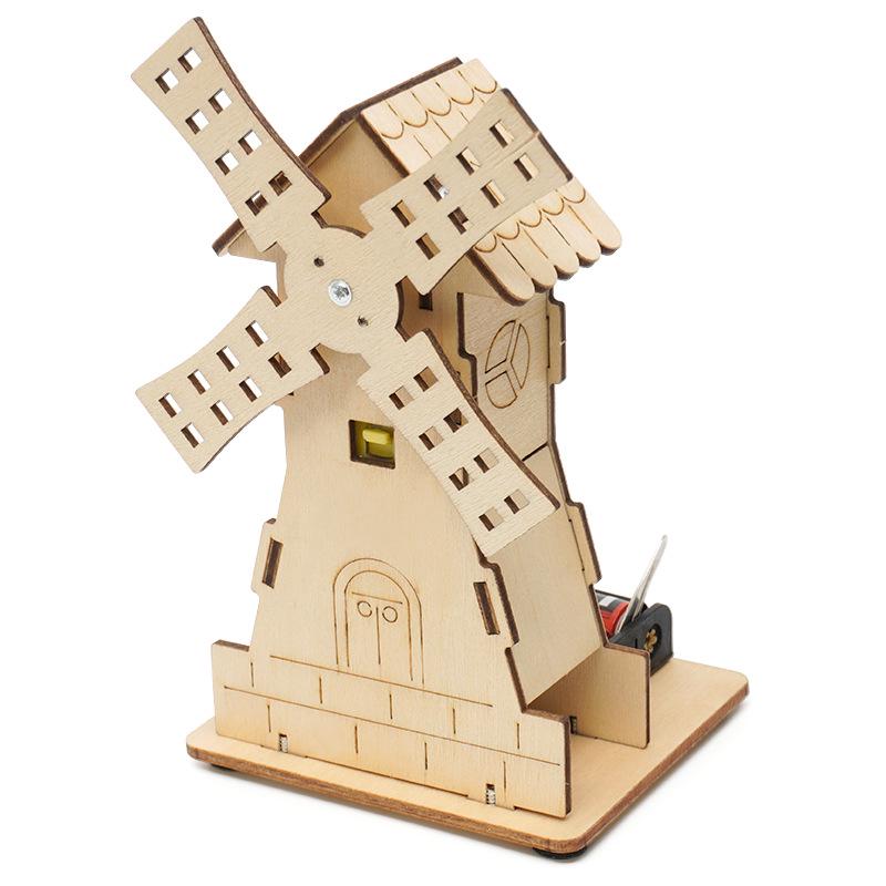 Electric Windmill Model Kit for Students and DIY Science Projects