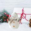 1PC Knitted Handmade Christmas Modern Simplicity Ornament Atmosphere Doll Desktop Plush Multi-element Festival