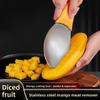 1pc Mango Slicer Fruit Scoop Watermelon Cutter Avocado Dicer Multifunction Fruit Splitter Kitchen Gadget